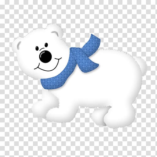 Polar bear Christmas Drawing , Christmas polar bear transparent background PNG clipart