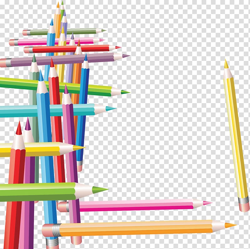 Paper Colored pencil, color pencil transparent background PNG clipart