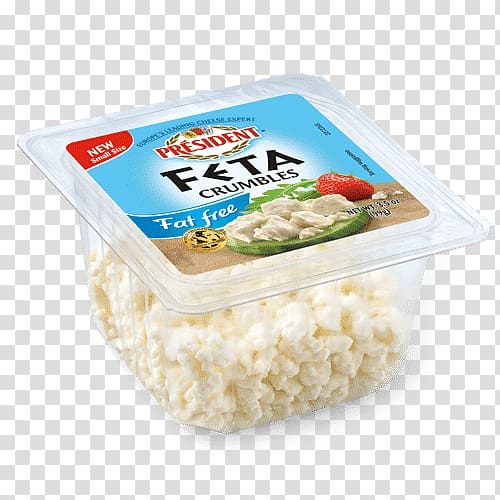 Crumble Feta Cheese Président Dish, cheese transparent background PNG clipart