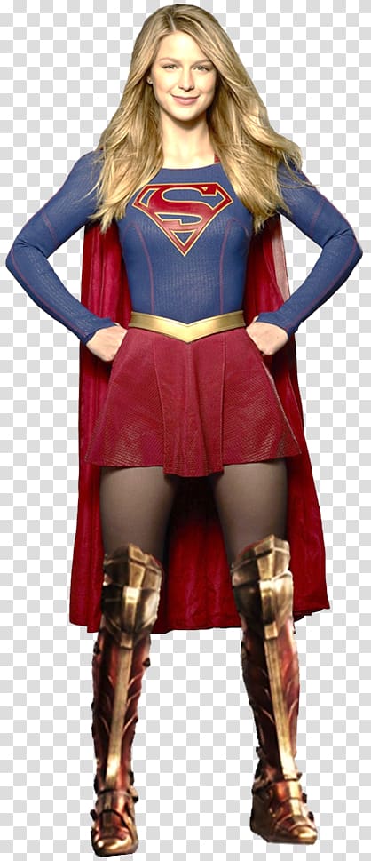 Melissa Benoist Supergirl Kara Zor-El Superman Cat Grant, Women wear transparent background PNG clipart