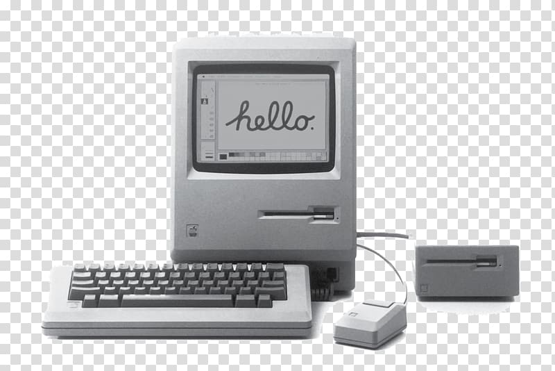 Apple Lisa Macintosh Classic Macintosh 128K, apple transparent background PNG clipart