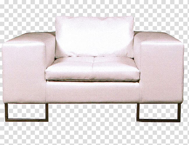 Loveseat Couch Pink, Pale pink sofa transparent background PNG clipart