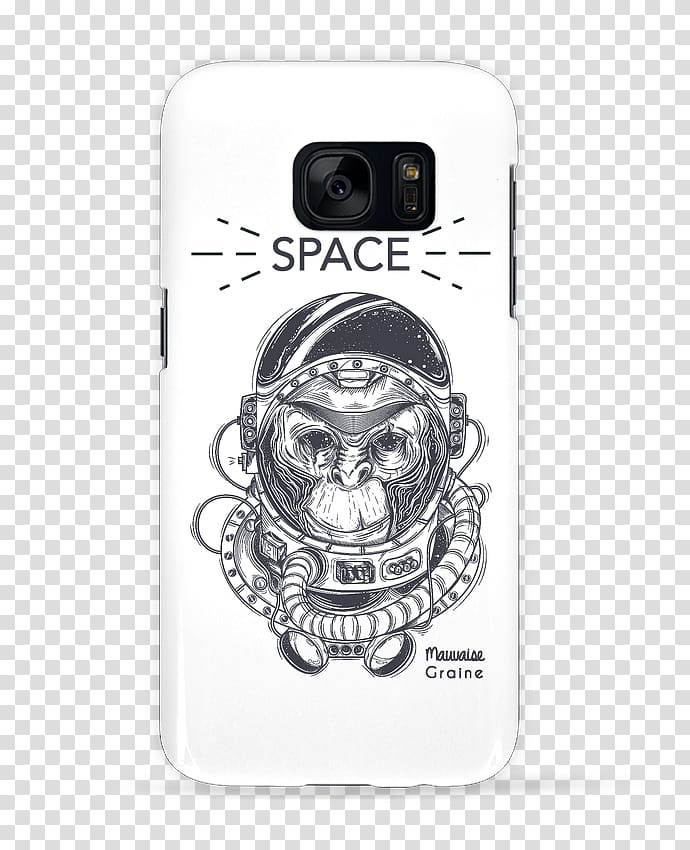 T-shirt Lemon tart Handbag Mobile Phone Accessories, Space monkey transparent background PNG clipart
