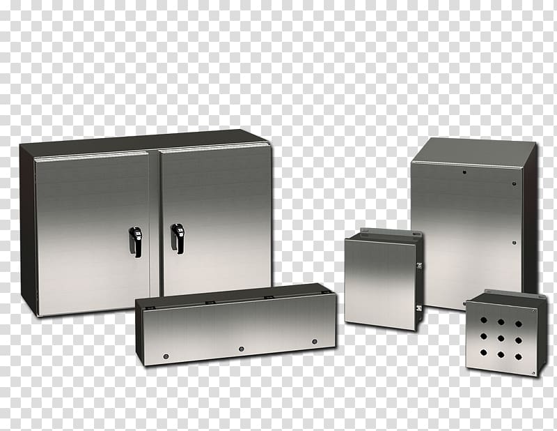 Electrical enclosure Metal Electricity Industry Stainless steel, others transparent background PNG clipart