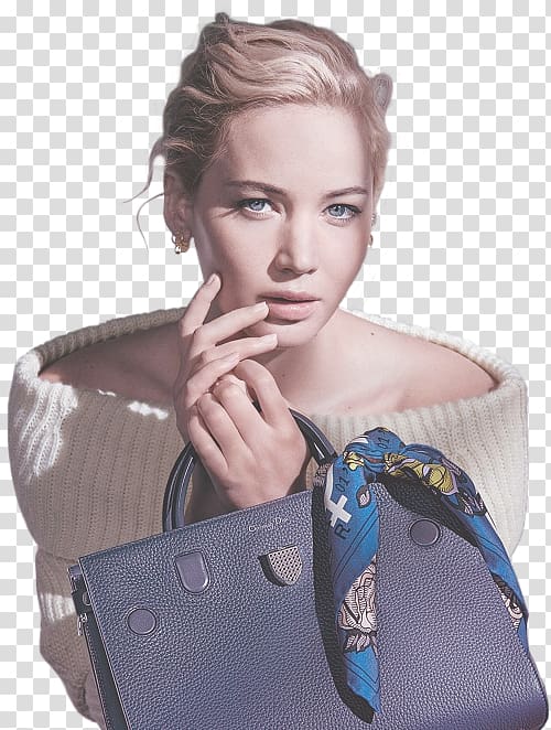 Jennifer Lawrence Christian Dior SE Fashion Handbag Actor, Jennifer Lawrence transparent background PNG clipart