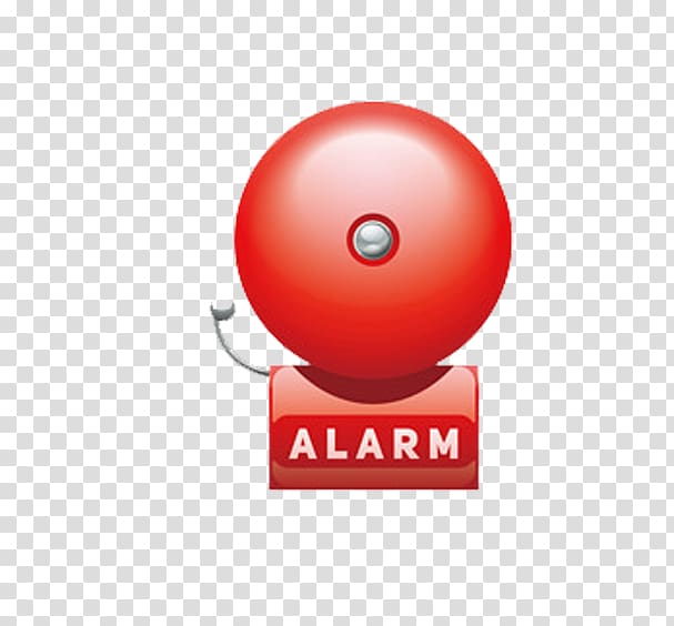 Alarm device Red, Red alarm alarm effect diagram transparent background PNG clipart