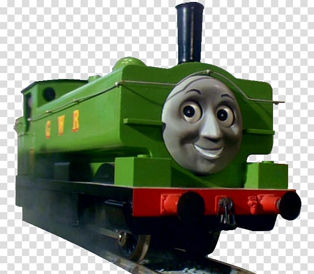 Thomas & Friends Duck the Great Western Engine Percy Donald and Douglas, DUCK transparent background PNG clipart