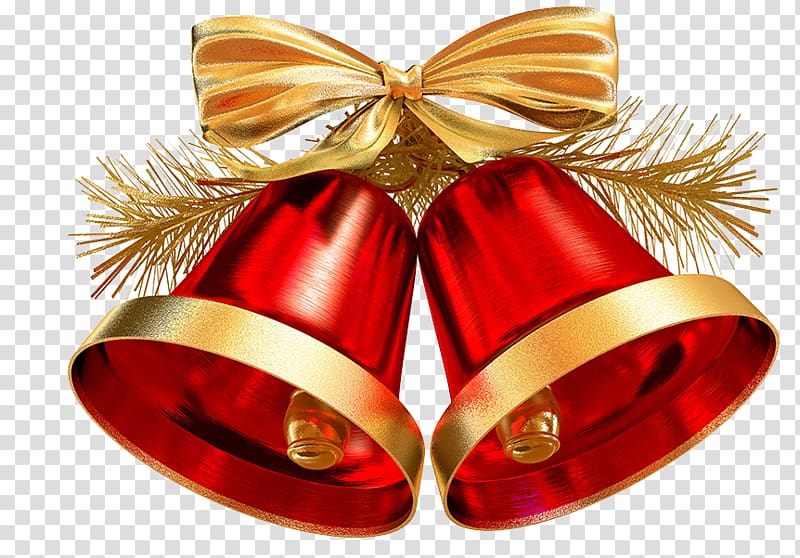 Jingle bell Christmas decoration Christmas ornament, Christmas bells decorations transparent background PNG clipart