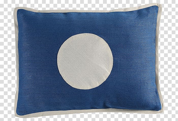 Cushion Throw pillow Rectangle Textile, Blue pillow transparent background PNG clipart