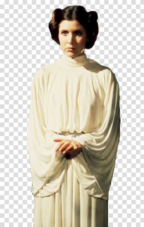 Carrie Fisher Leia Organa Star Wars Han Solo Luke Skywalker, Star wars Leia transparent background PNG clipart