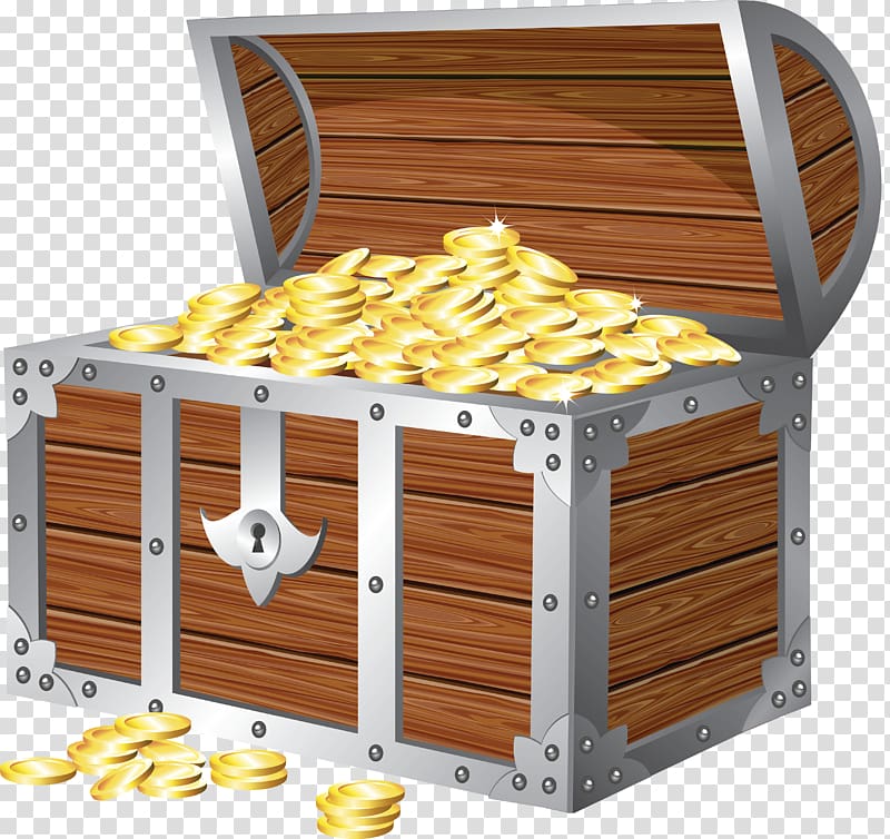 Treasure chest transparent background PNG clipart