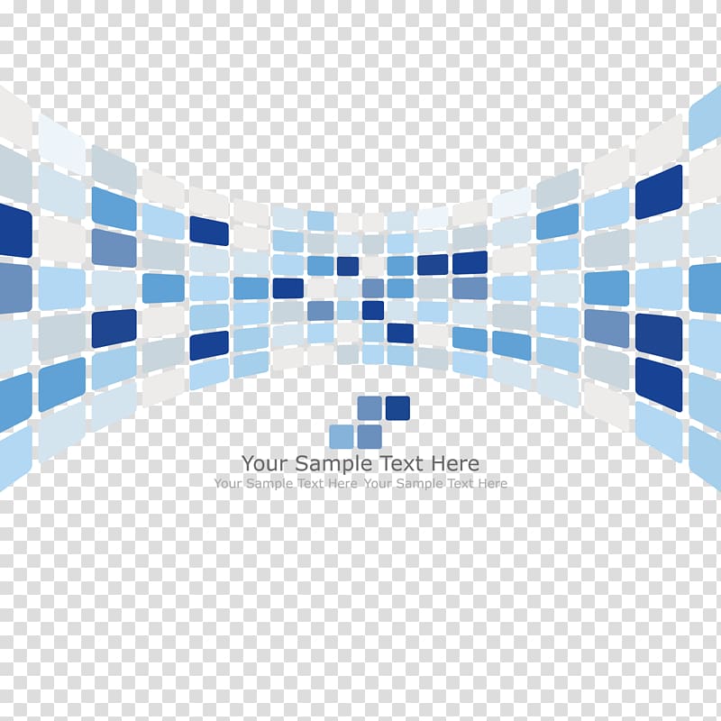 white and blue squares , Technology Euclidean , technology chip transparent background PNG clipart