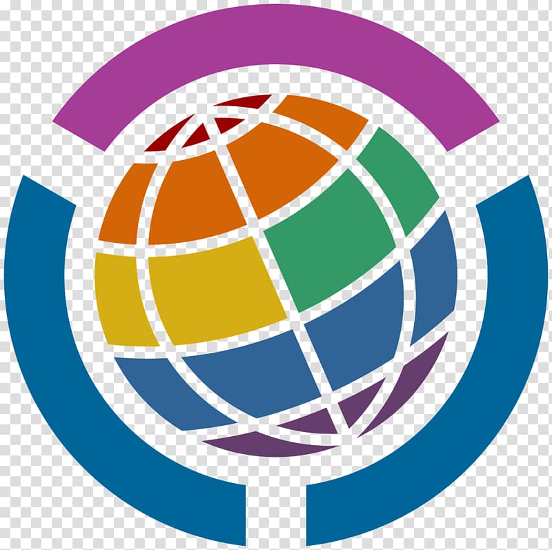 orange, red, purple, yellow, green, and blue globe logo, Wikimedia Community Logo transparent background PNG clipart