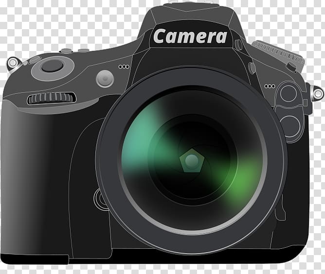 Digital SLR Camera lens Mirrorless interchangeable-lens camera Digital Cameras, camera lens transparent background PNG clipart