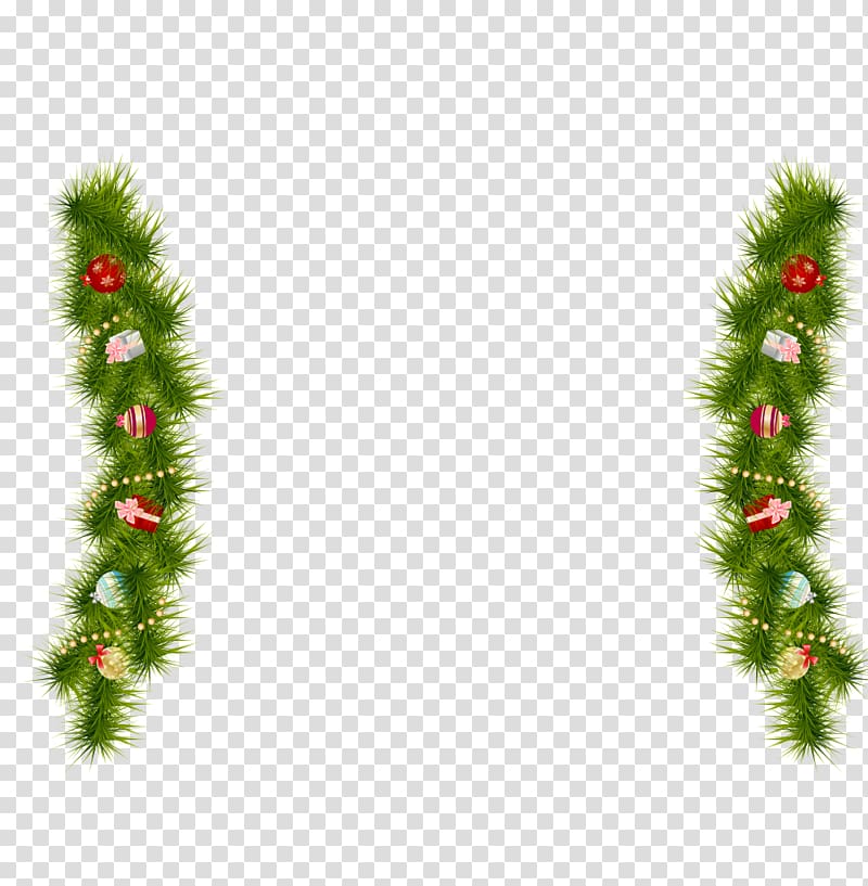Christmas decoration Christmas tree Christmas plants, Christmas decorative greenery transparent background PNG clipart