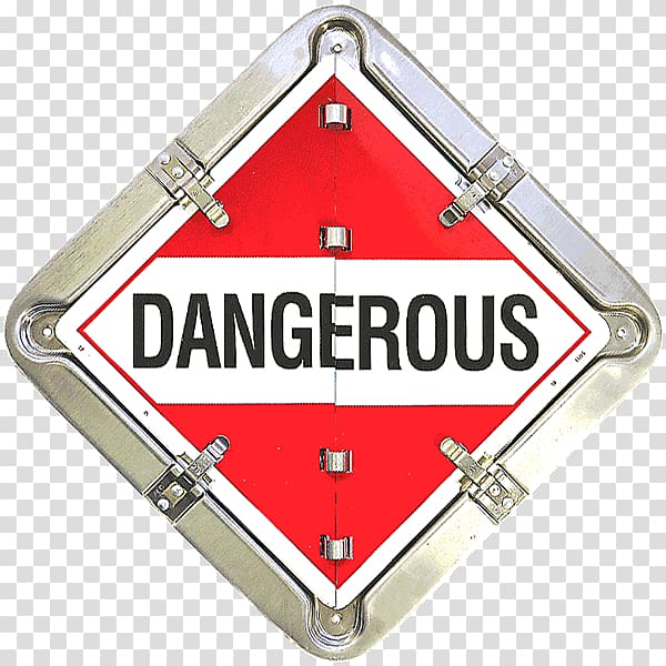 Dangerous goods Placard HAZMAT Class 9 Miscellaneous UN number Risk, placard transparent background PNG clipart