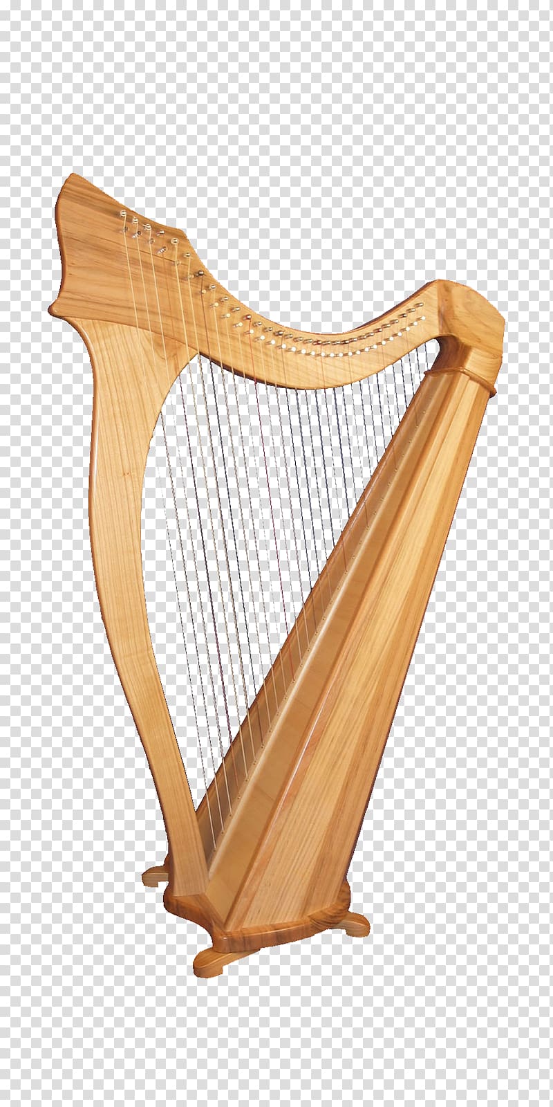 Celtic harp Musical instrument, Harp transparent background PNG clipart