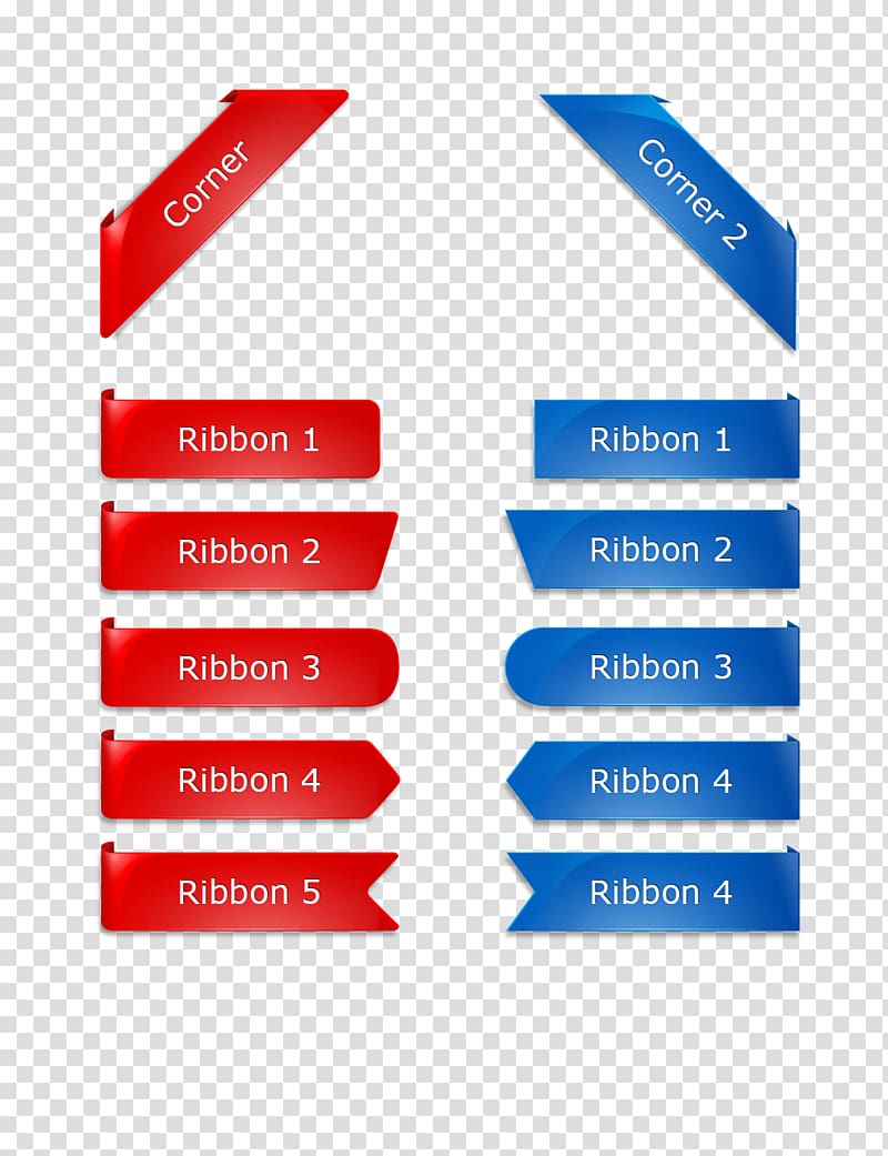 Ribbon Label, column transparent background PNG clipart