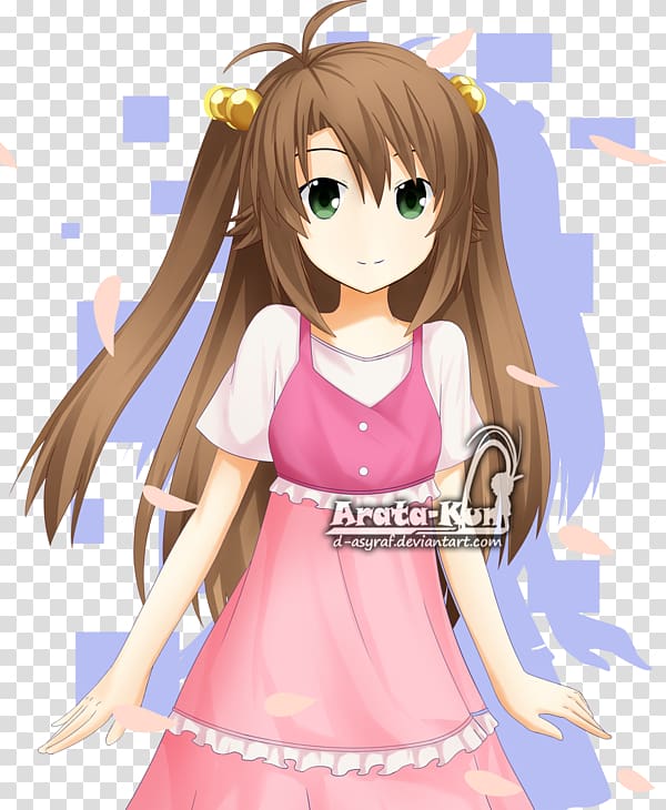 Anime Fan art Non Non Biyori Drawing , Anime transparent background PNG clipart