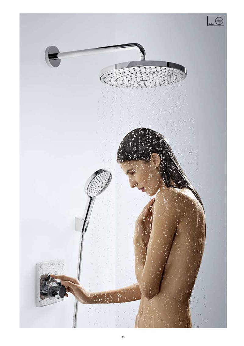 Shower Hansgrohe Thermostat Bathroom Valve, shower transparent background PNG clipart