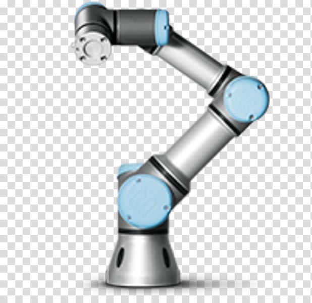 Universal Robots Industrial robot Cobot Robotic arm, robot transparent background PNG clipart