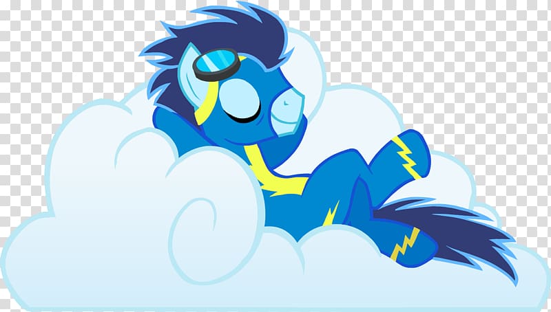 Pony Horse Rainbow Dash Derpy Hooves Garmadon, blue pony transparent background PNG clipart