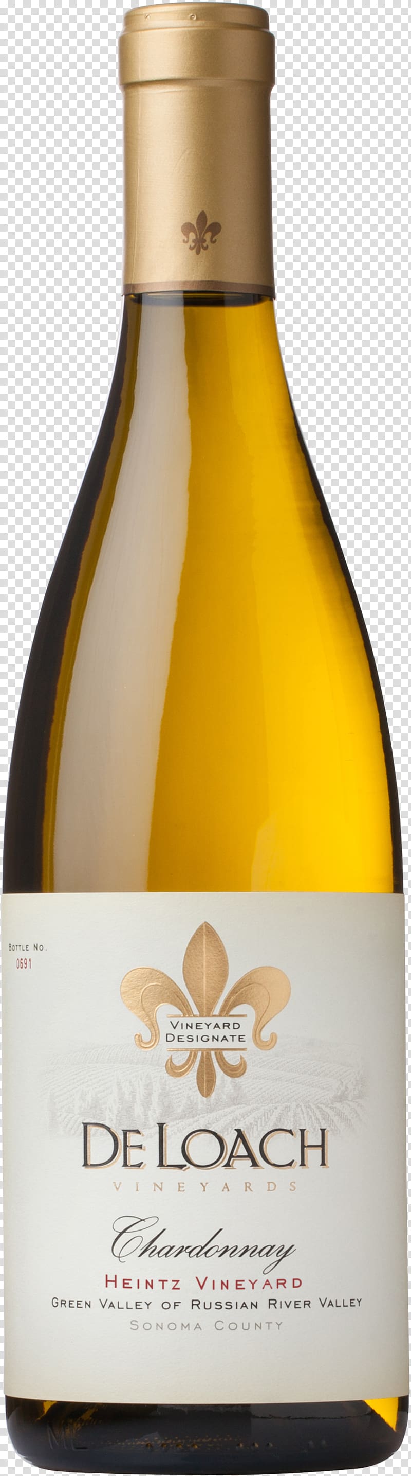 DeLoach Vineyards White wine Chardonnay Pinot noir, wine transparent background PNG clipart
