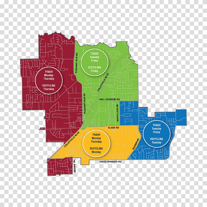 Fort Worth City of Colleyville Colleyville Boulevard Map, waste management transparent background PNG clipart