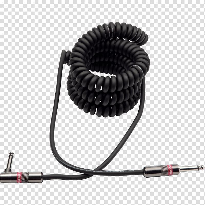 Electrical cable Monster Cable Microphone Shielded cable Power cable, microphone transparent background PNG clipart