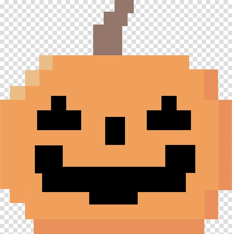 Calabaza Halloween Jack-o\'-lantern Pumpkin , 8 BIT transparent background PNG clipart