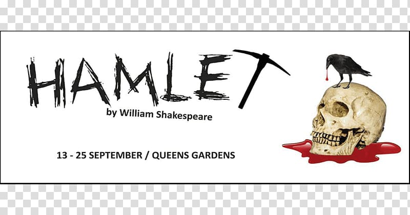 Hamlet Amled Logo TheatreiNQ Paper, Shakespearean Tragedy transparent background PNG clipart