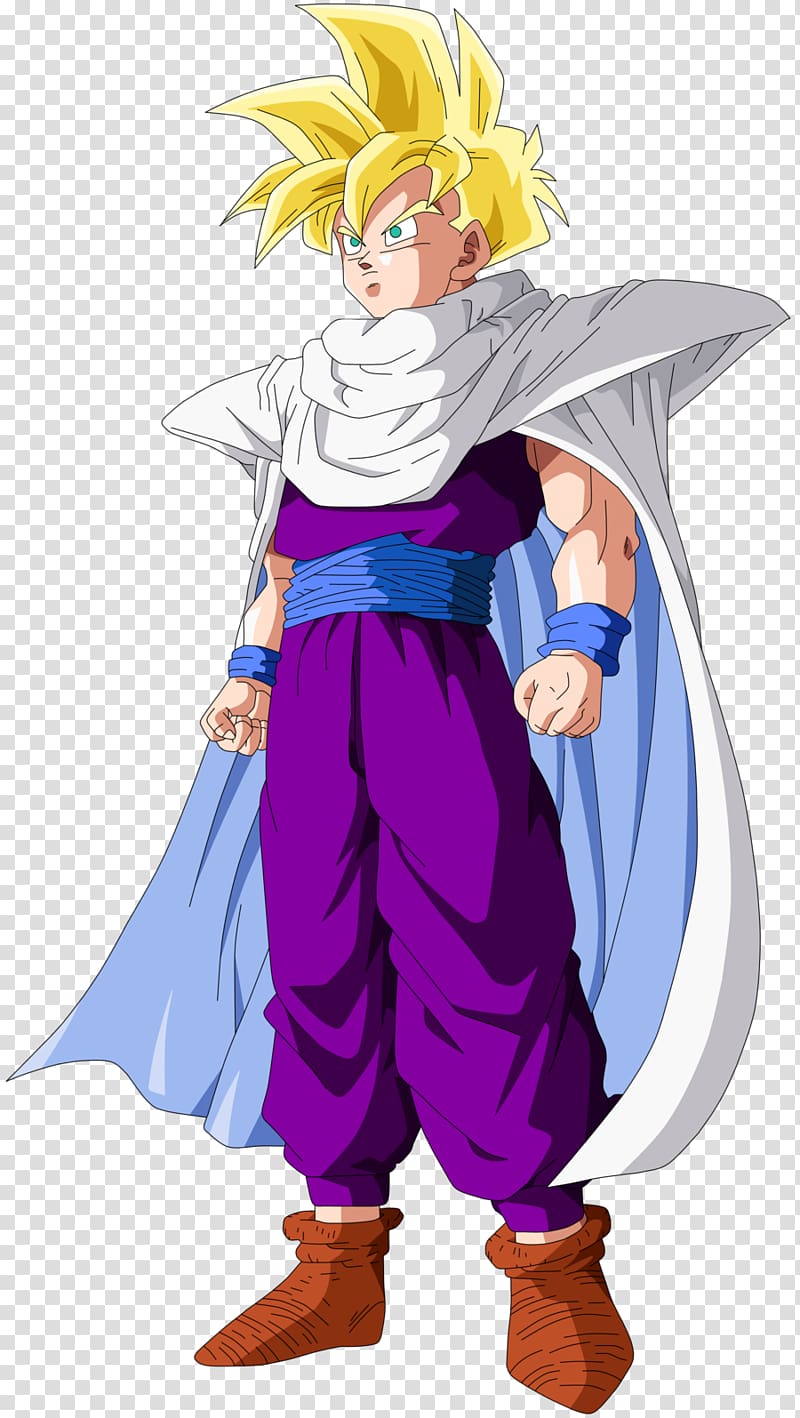 Gohan Goku Cell Vegeta Majin Buu, teenager transparent background PNG clipart