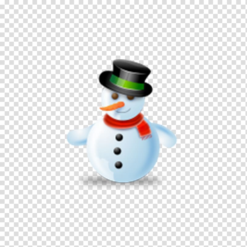 Christmas Snowman ICO Icon, Creative Christmas snowman transparent background PNG clipart