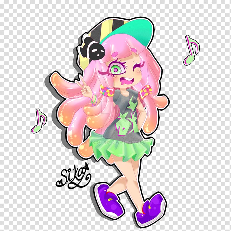 Splatoon 2 Fan art Nintendo, anenome transparent background PNG clipart