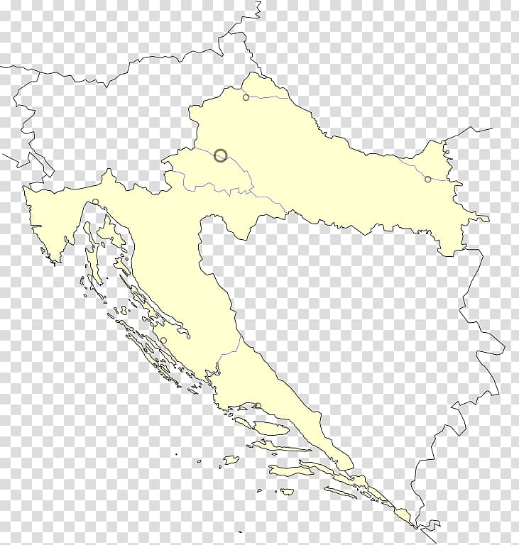 Kingdom of Croatia World map Blank map, base map transparent background ...