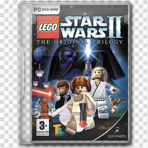Lego Star Wars II: The Original Trilogy Lego Star Wars: The Video Game Lego Star Wars: The Complete Saga Lego Star Wars III: The Clone Wars PlayStation 2, Star Wars Sequel Trilogy transparent background PNG clipart