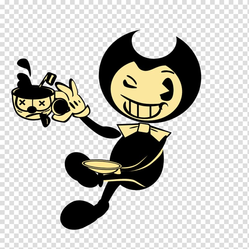 Bendy and the Ink Machine T-shirt Cuphead Hello Neighbor Felix the Cat, T-shirt transparent background PNG clipart