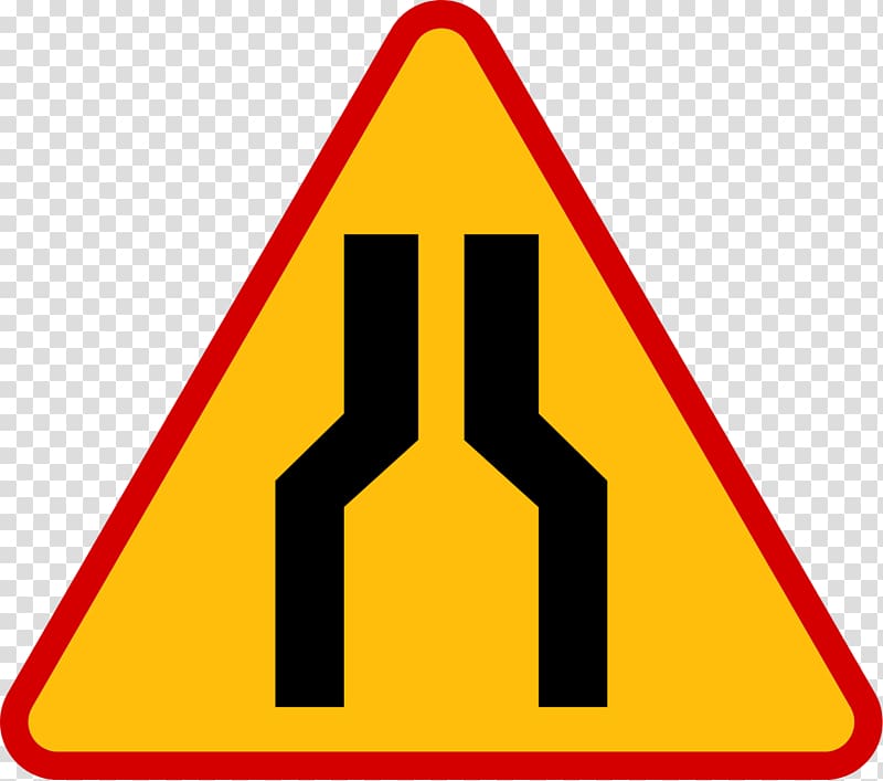 Warning sign Road Traffic sign Carriageway, thumbtack transparent background PNG clipart