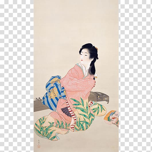 Adachi Museum of Art Nihonga Bijin-ga Painting Painter, painting transparent background PNG clipart