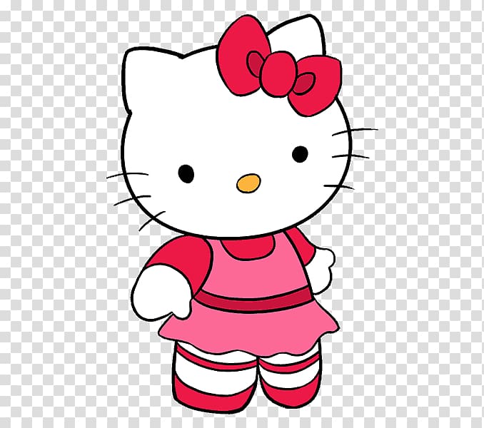 Hello Kitty Drawing Character Cartoon, irregular background shading transparent background PNG clipart