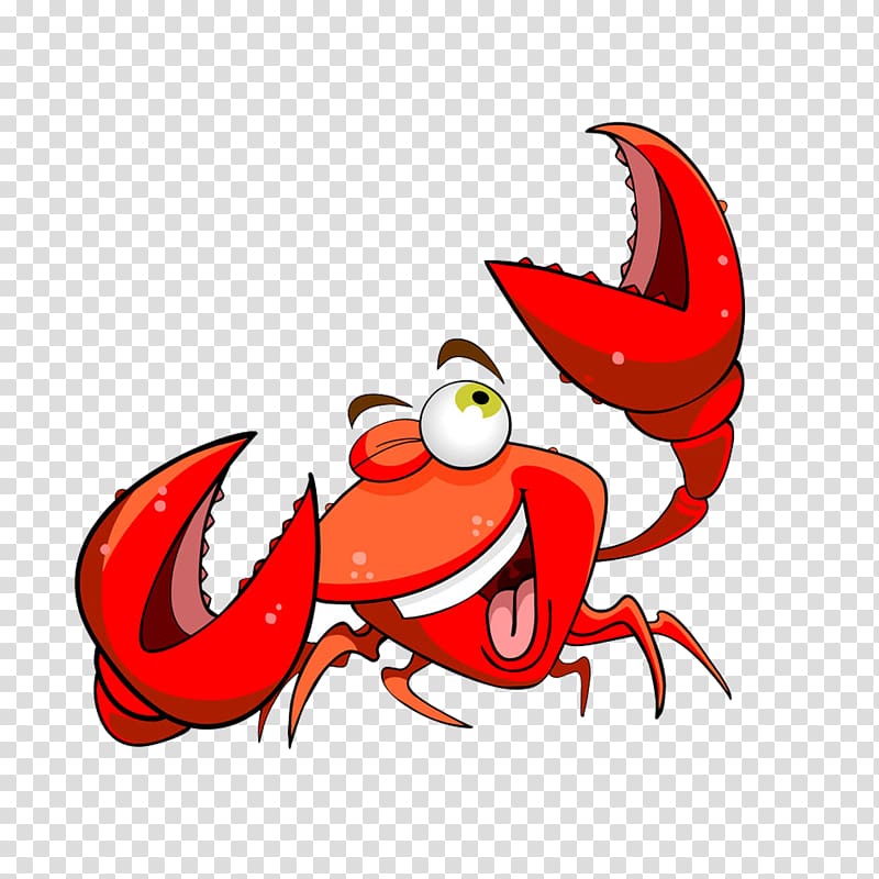 Crab Lobster Cartoon , lobster transparent background PNG clipart