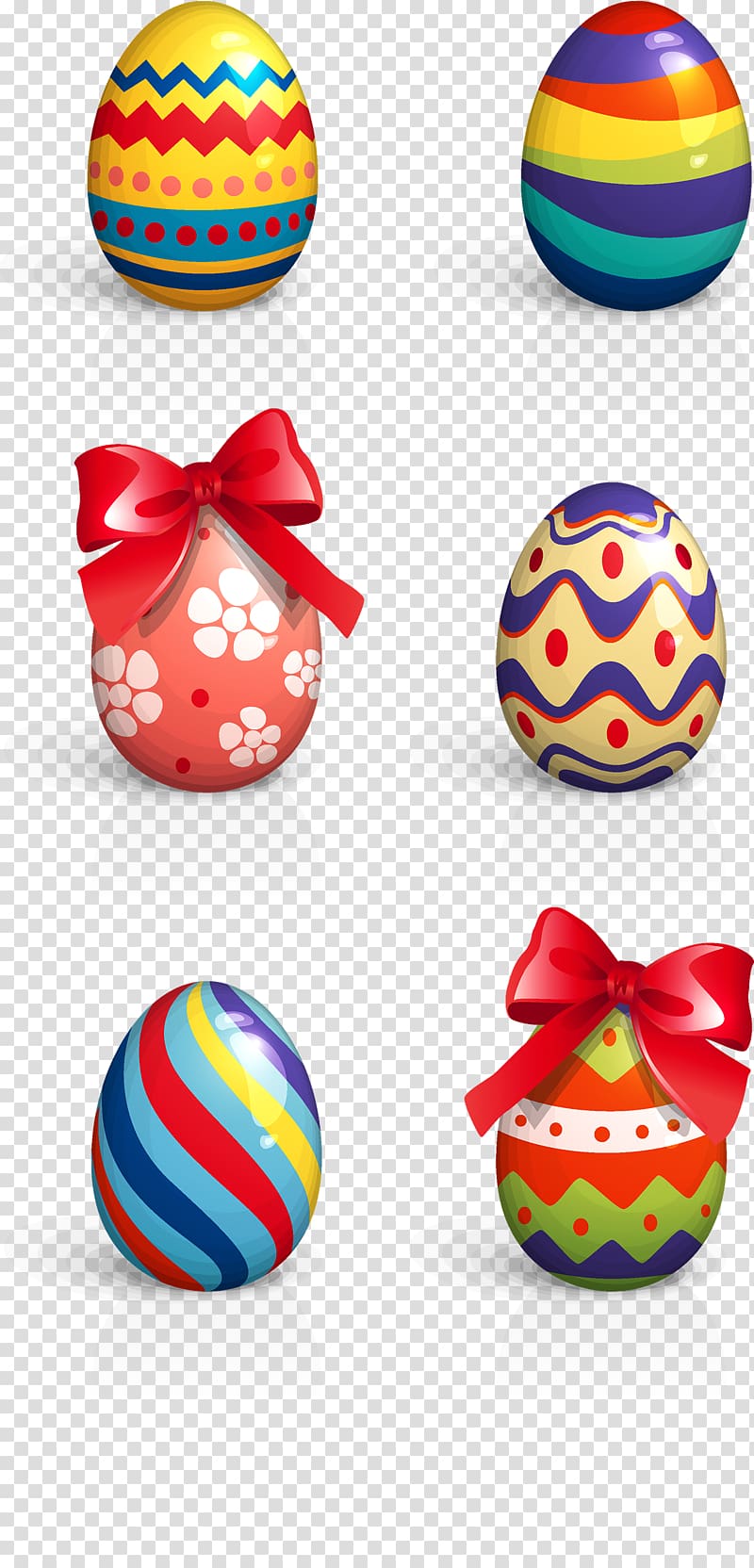 Easter Bunny Easter egg Pattern, Easter eggs transparent background PNG clipart