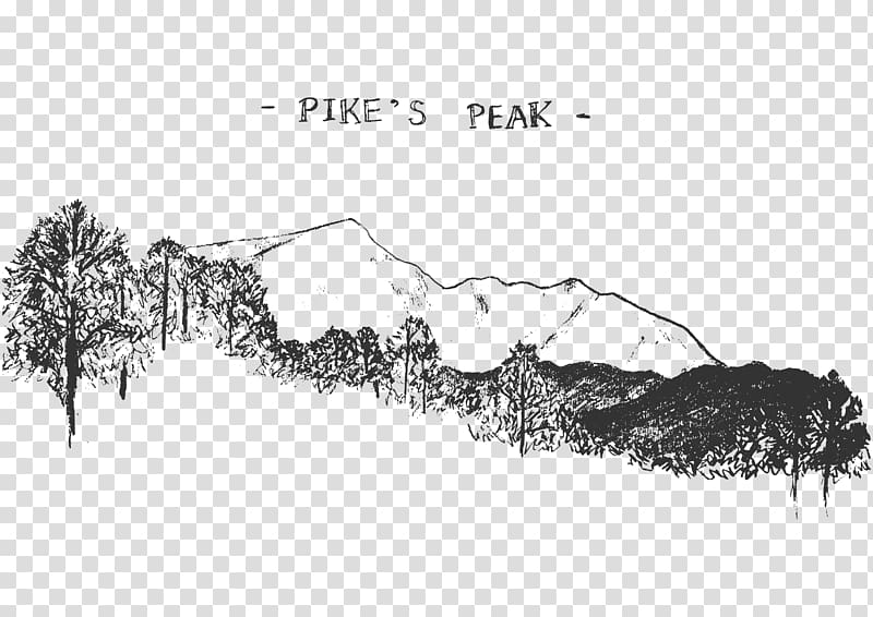Pikes Peak Drawing , peak capital transparent background PNG clipart