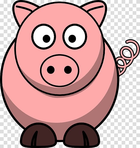 Pig Animal Free content , Fat Pig transparent background PNG clipart