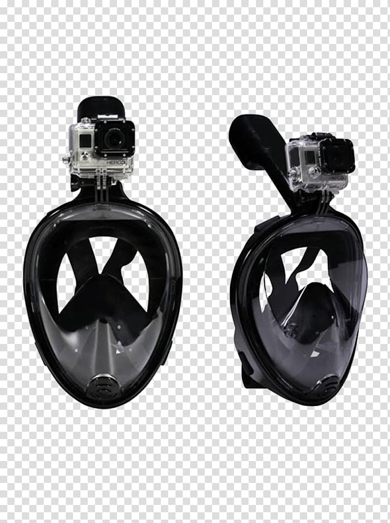 Full face diving mask Diving & Snorkeling Masks Scuba diving Underwater diving, mask transparent background PNG clipart