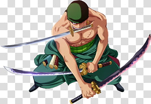 Anime Luffy & Zoro - One Piece Luffy Et Zoro, HD Png Download - vhv