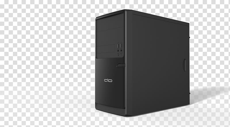 Computer Cases & Housings microATX Product Black, high gloss transparent background PNG clipart