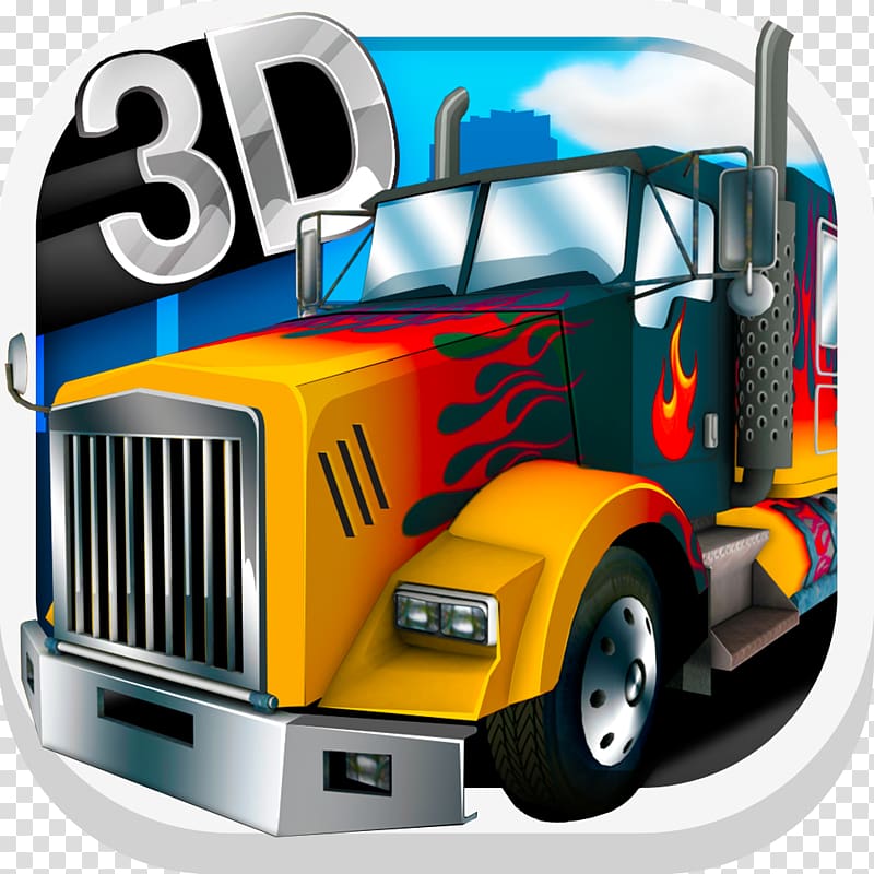 American Truck Simulator Car 3d Game 3D Driving Simulator, truck driver transparent background PNG clipart