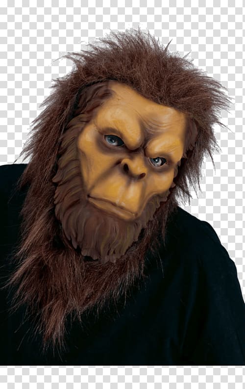 Bigfoot Richard Nixon mask Halloween costume, mask transparent background PNG clipart