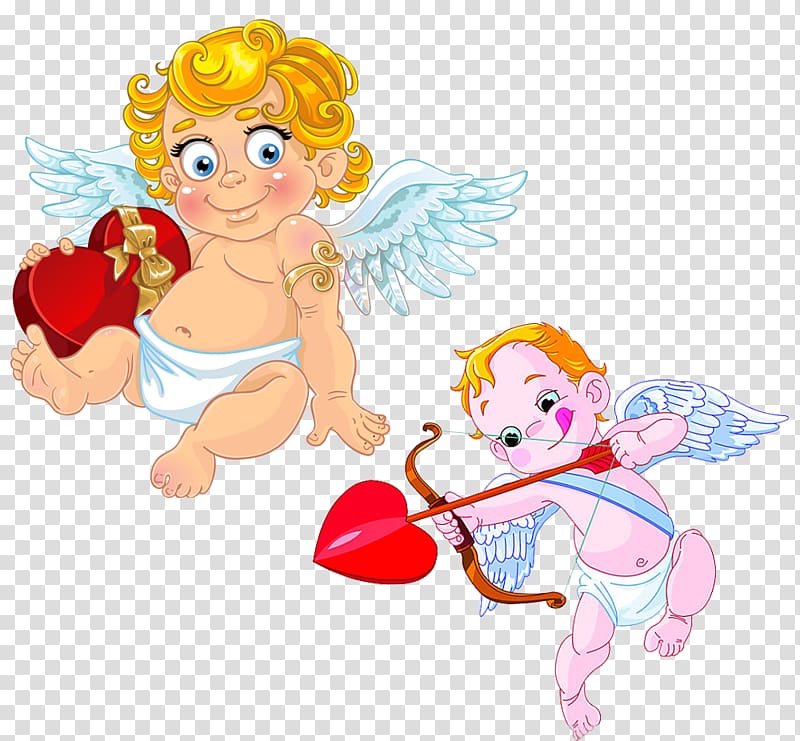 Cupid Valentines Day , Love Cupid transparent background PNG clipart